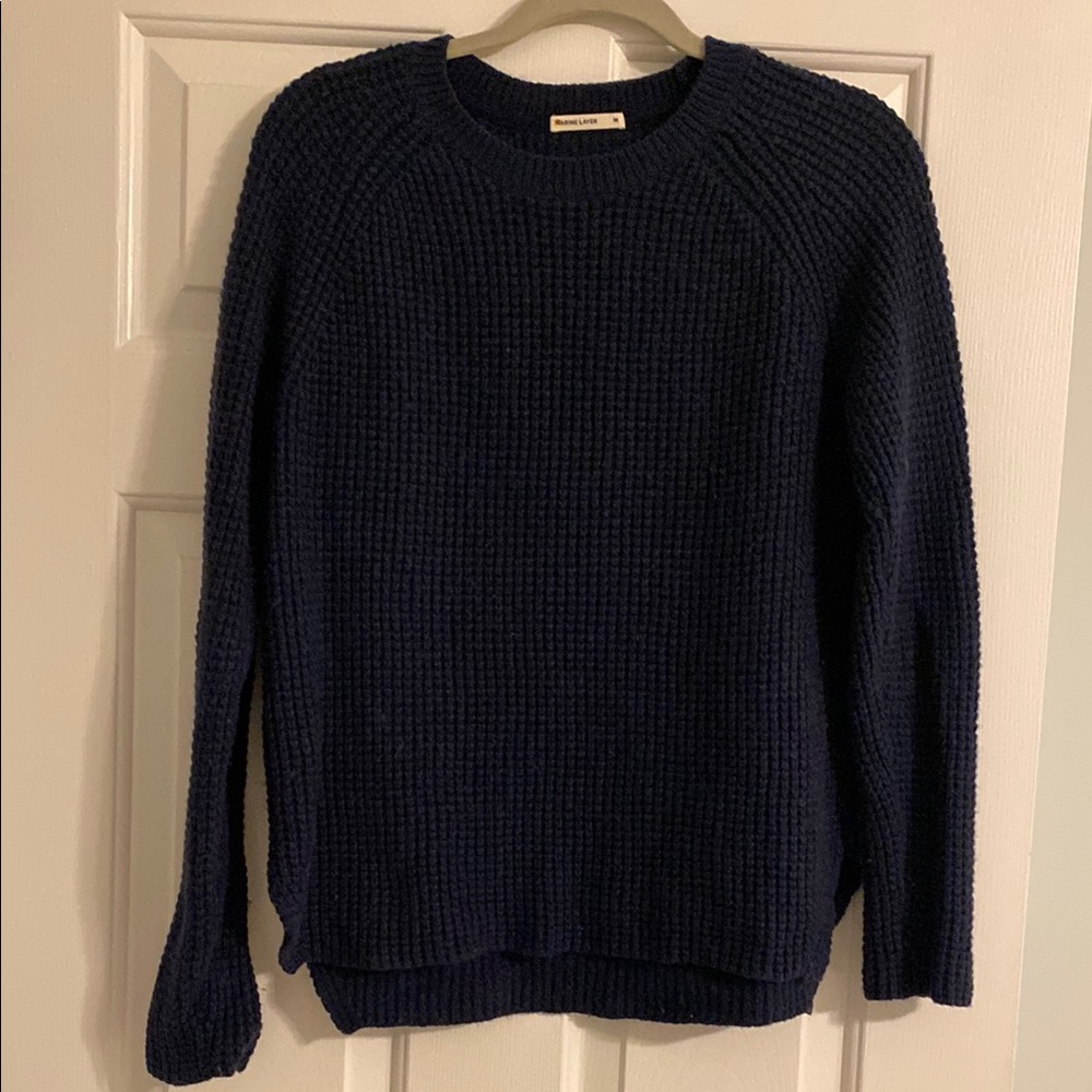 Marine Layer Navy Sweater